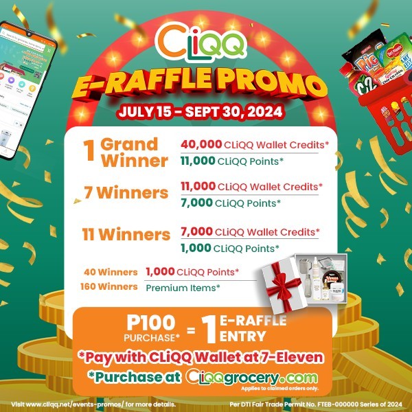 CLiQQ e-Raffle Promo